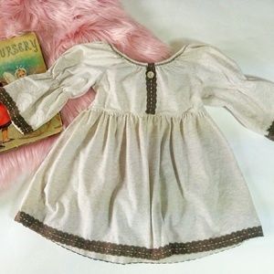 Matilda Jane Boho Jersey L/S Puff Sleeve Dress 4